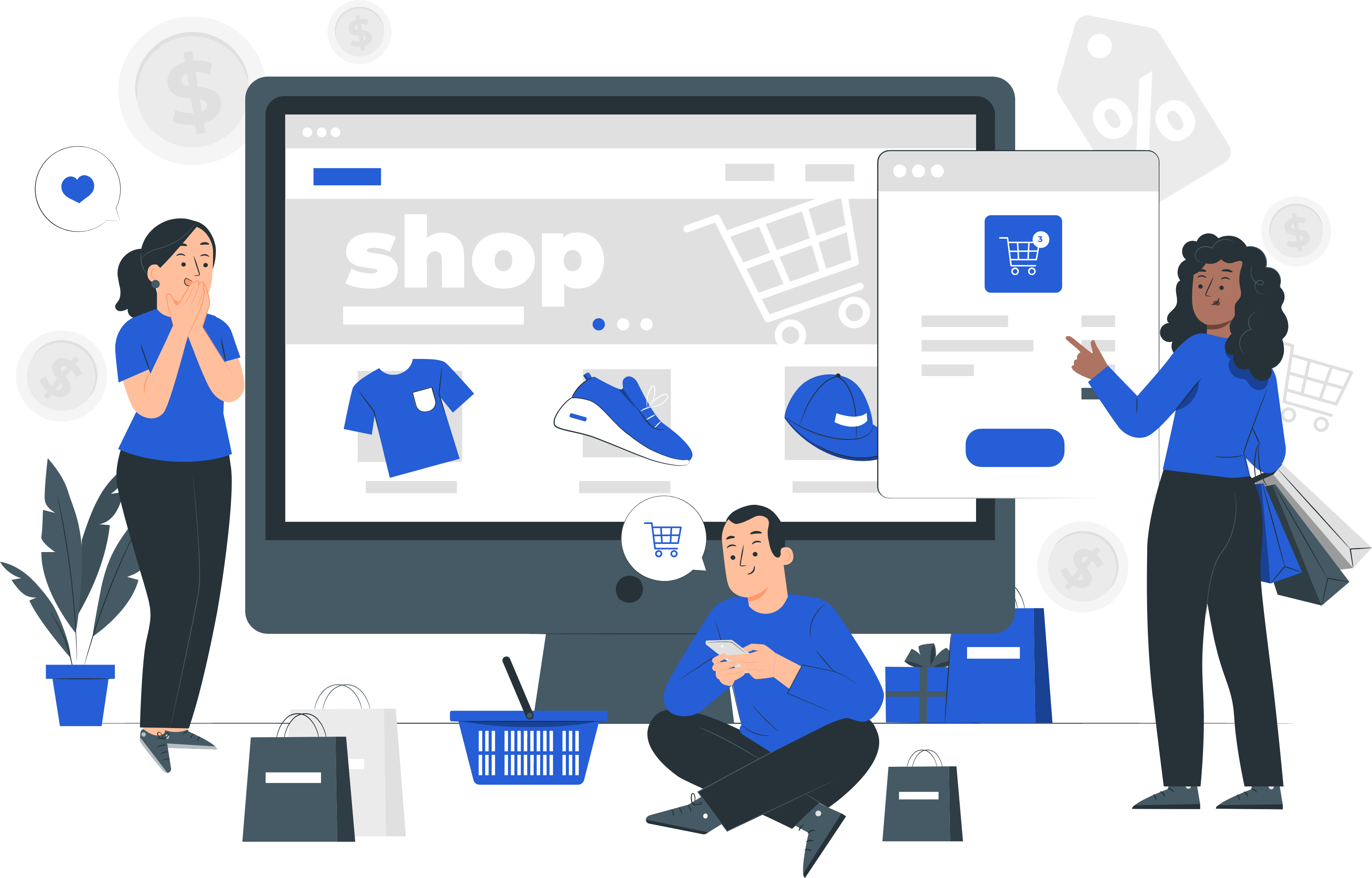 Ecommerce web logo